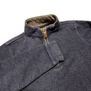 Johnnie-O Pullover Quarter Zip West Coast Prep Blue Boys Size‎ 8 READ